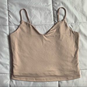 dynamite sienna crop top🤎